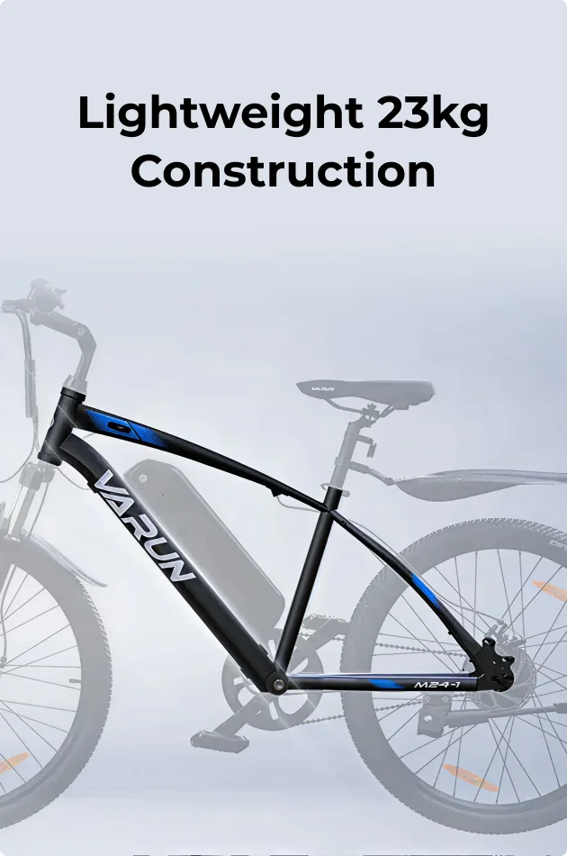 Lightweight 23kg Construction