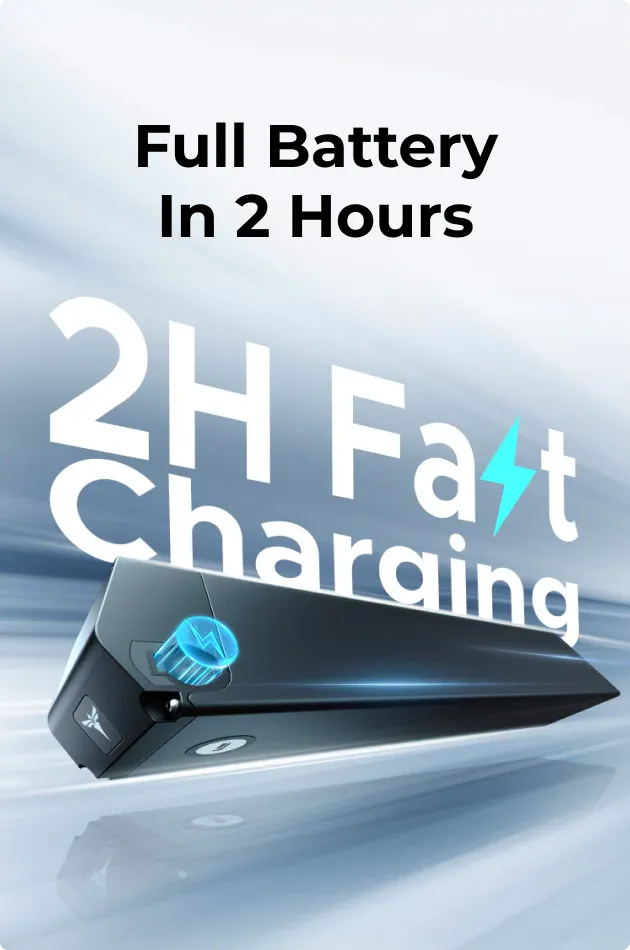 Full Battery in 2 Hours
