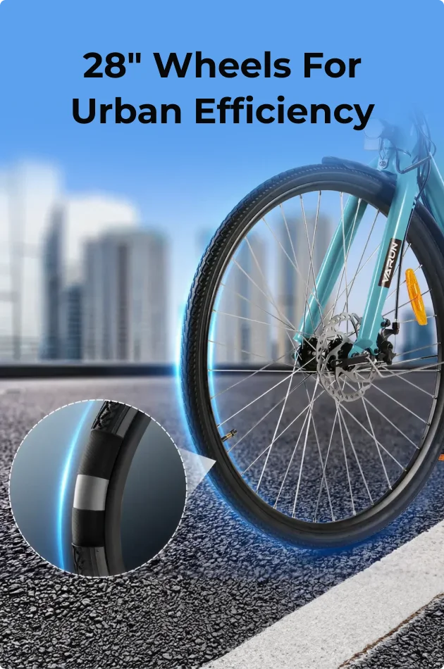 28" Wheels for Urban Efficiency