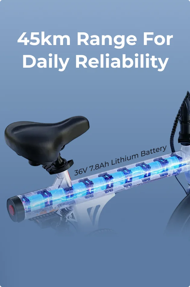 45km Range for Daily Reliability