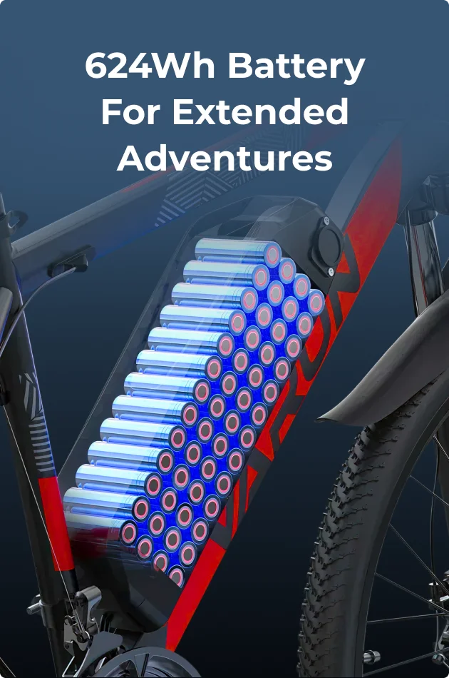 624Wh Battery for Extended Adventures