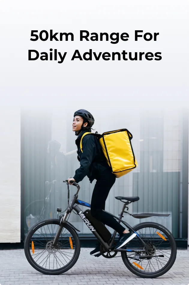 50km Range for Daily Adventures