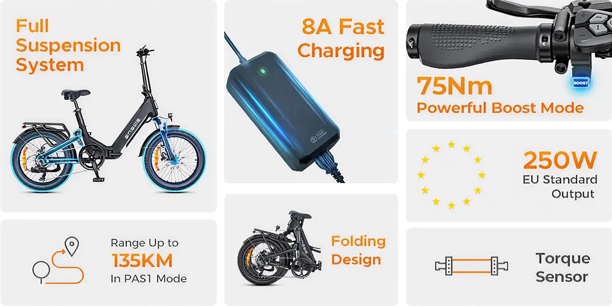 ENGWE L20 3.0 BOOST Specifications