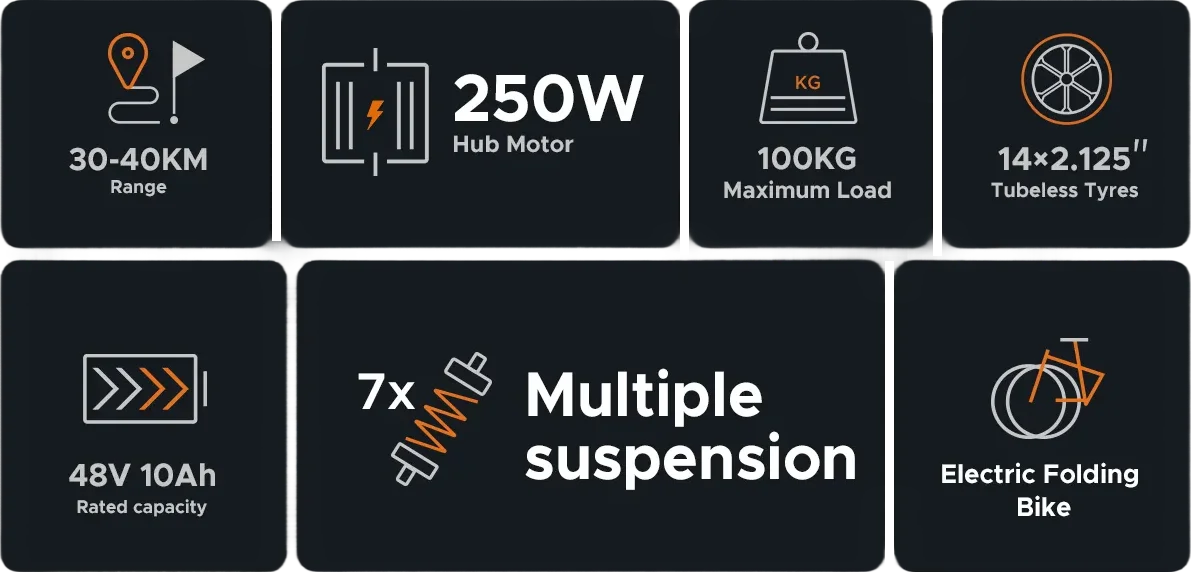 ENGWE T14 Specifications