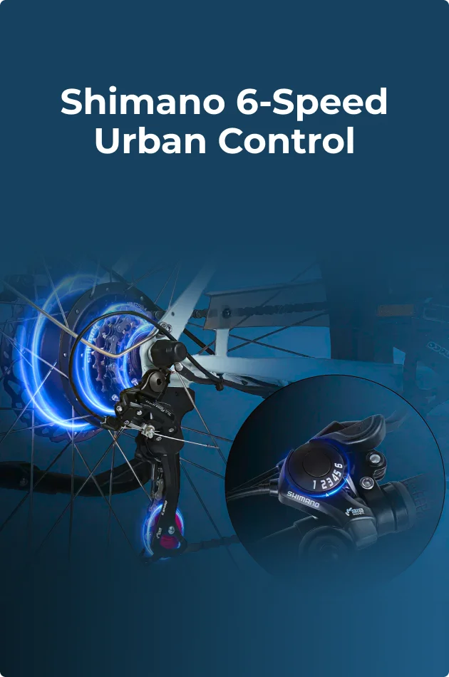 Shimano 6-Speed Urban Control
