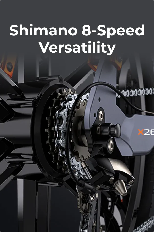 Shimano 8-Speed Versatility