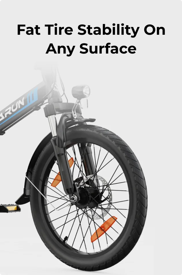 Fat Tire Stability on Any Surface