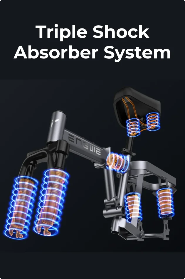 Triple Shock Absorber System