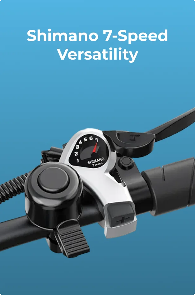 Shimano 7-Speed Versatility