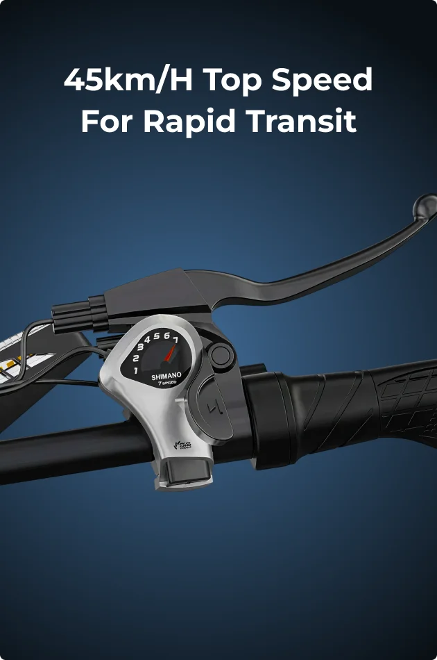 45km/h Top Speed for Rapid Transit